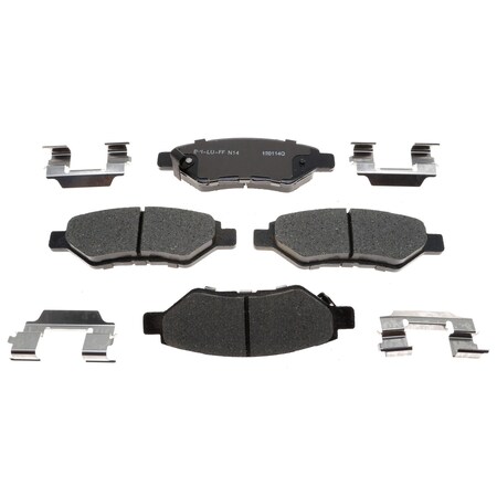 Raybestos Cadillac Cts 08-14 Pad Set, Mgd1337Ch MGD1337CH